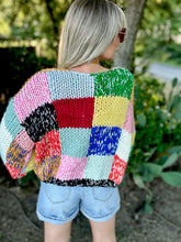 The color crop cardigan
