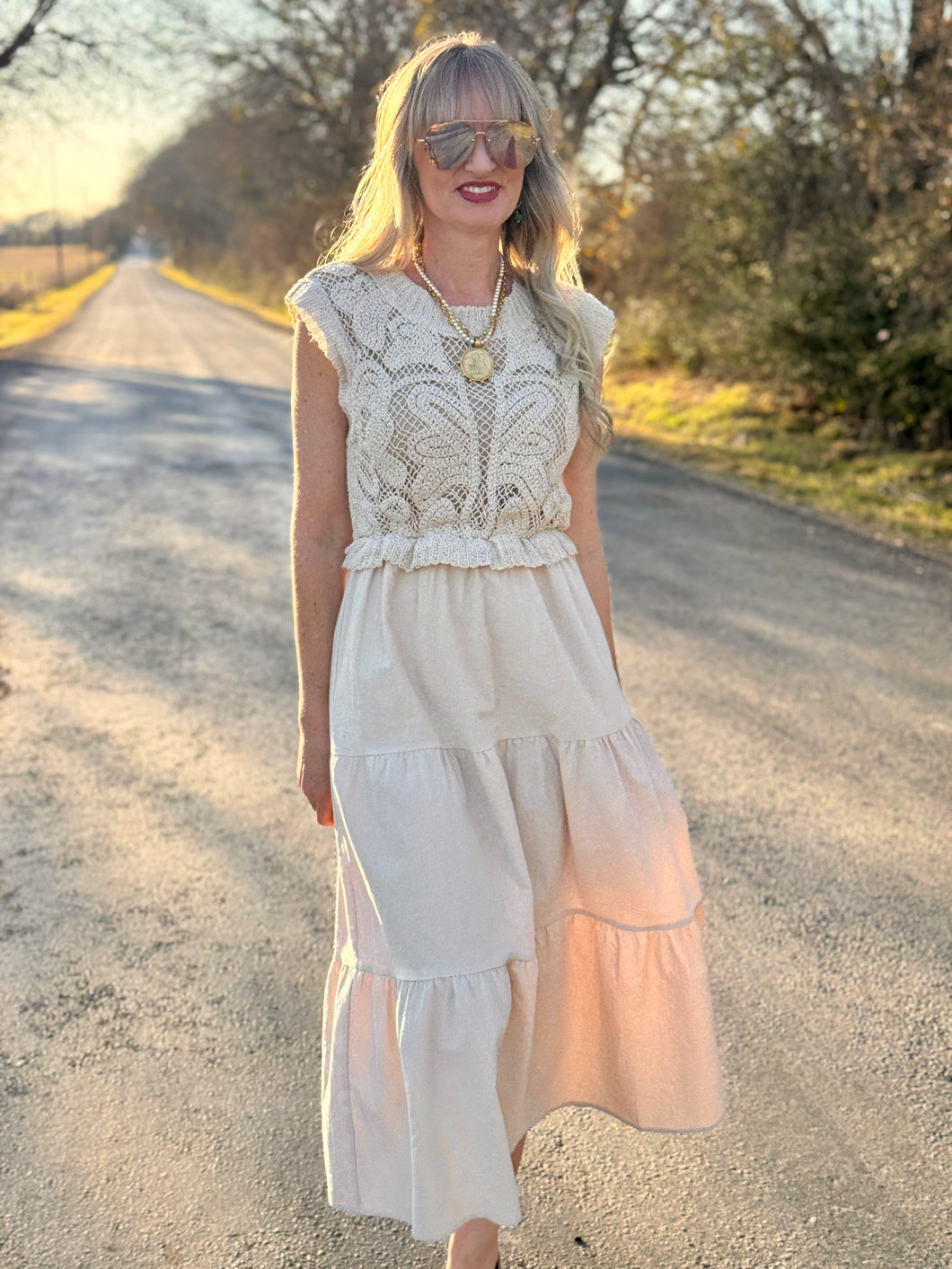 The wonderfully woven dress