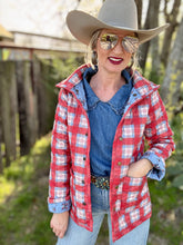 The Remi plaid quilted jacket