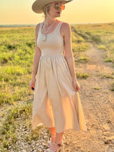The Tan tank dress