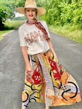 The Kantha sunrise skirt