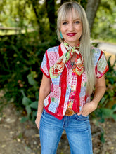 The Lacey Patchwork top