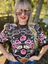 Run for the roses sweater