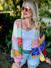 The color crop cardigan