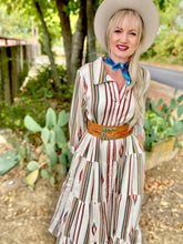 Southwest sunset duster dress