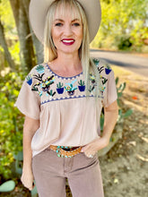 The Carly cactus blouse