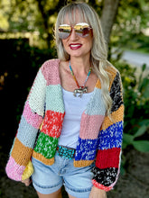 The color crop cardigan