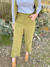 The Green cord pants