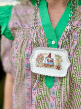 The Bunny plate necklace