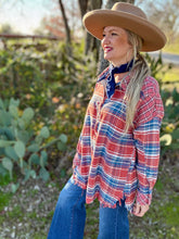The pickin plaid tunic