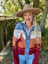 The Red river cardigan