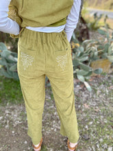 The Green cord pants