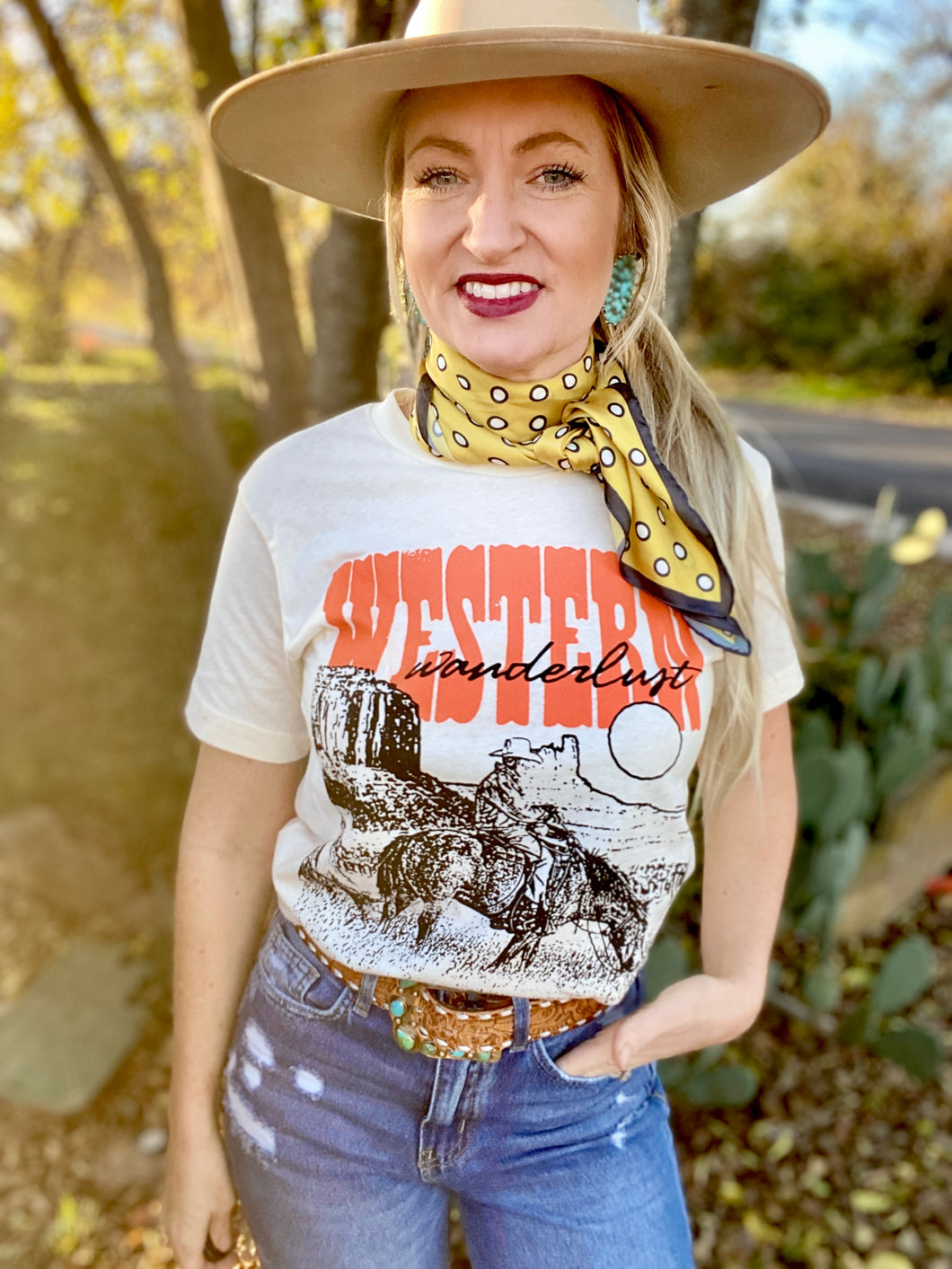 western wonderlust tee