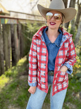 The Remi plaid quilted jacket