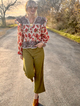 The Green cord pants