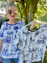 The horse Hunter blouse