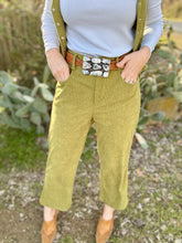 The Green cord pants