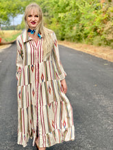 Southwest sunset duster dress