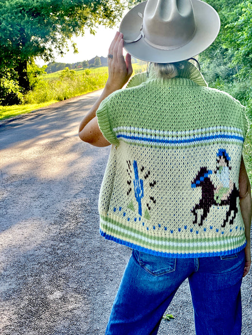 The cowgirl cutter vest