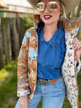 The Gold Birdie quilted jacket