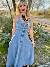 The Aline denim dress