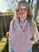 The pink poppy vest