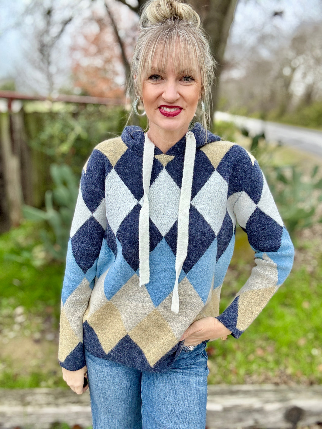The Argyle pullover