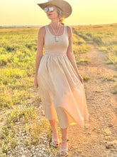 The Tan tank dress