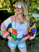 The color crop cardigan