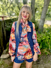 The Sedona skies sutton blouse