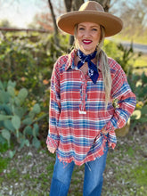 The pickin plaid tunic