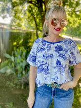 The horse Hunter blouse