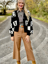 The westside checkmate cardigan