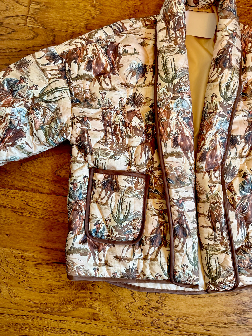 The cowboy quilted jacket