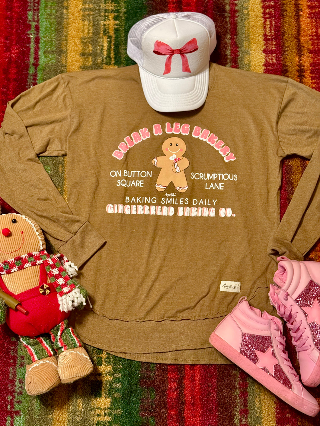 Break a leg bakery shirt