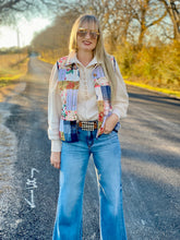 The Polly patchwork vest