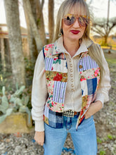 The Polly patchwork vest