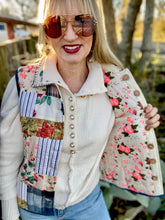 The Polly patchwork vest
