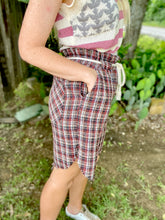 The Patriot plaid shorts