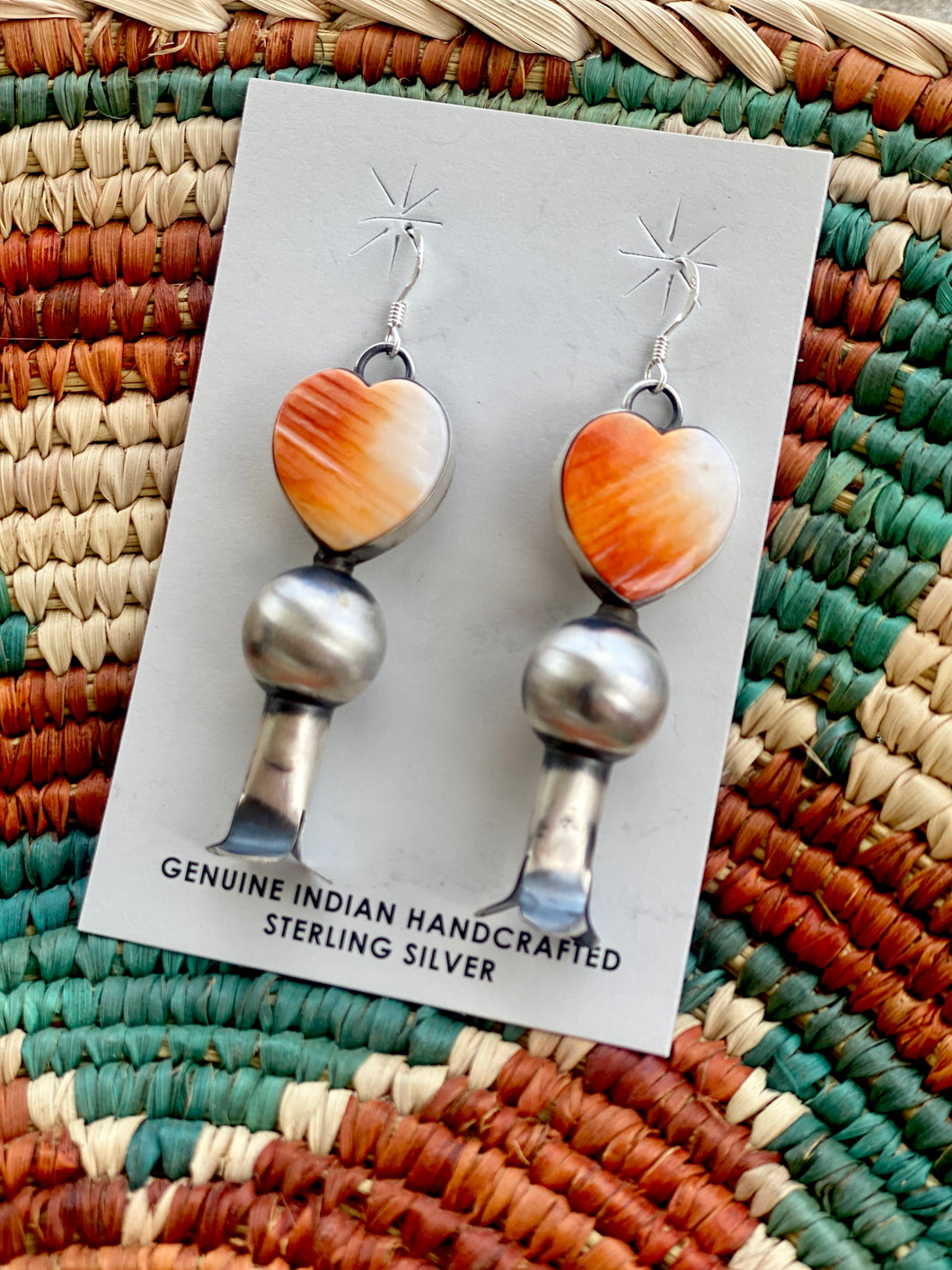The Spiny heart earrings