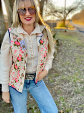 The Polly patchwork vest