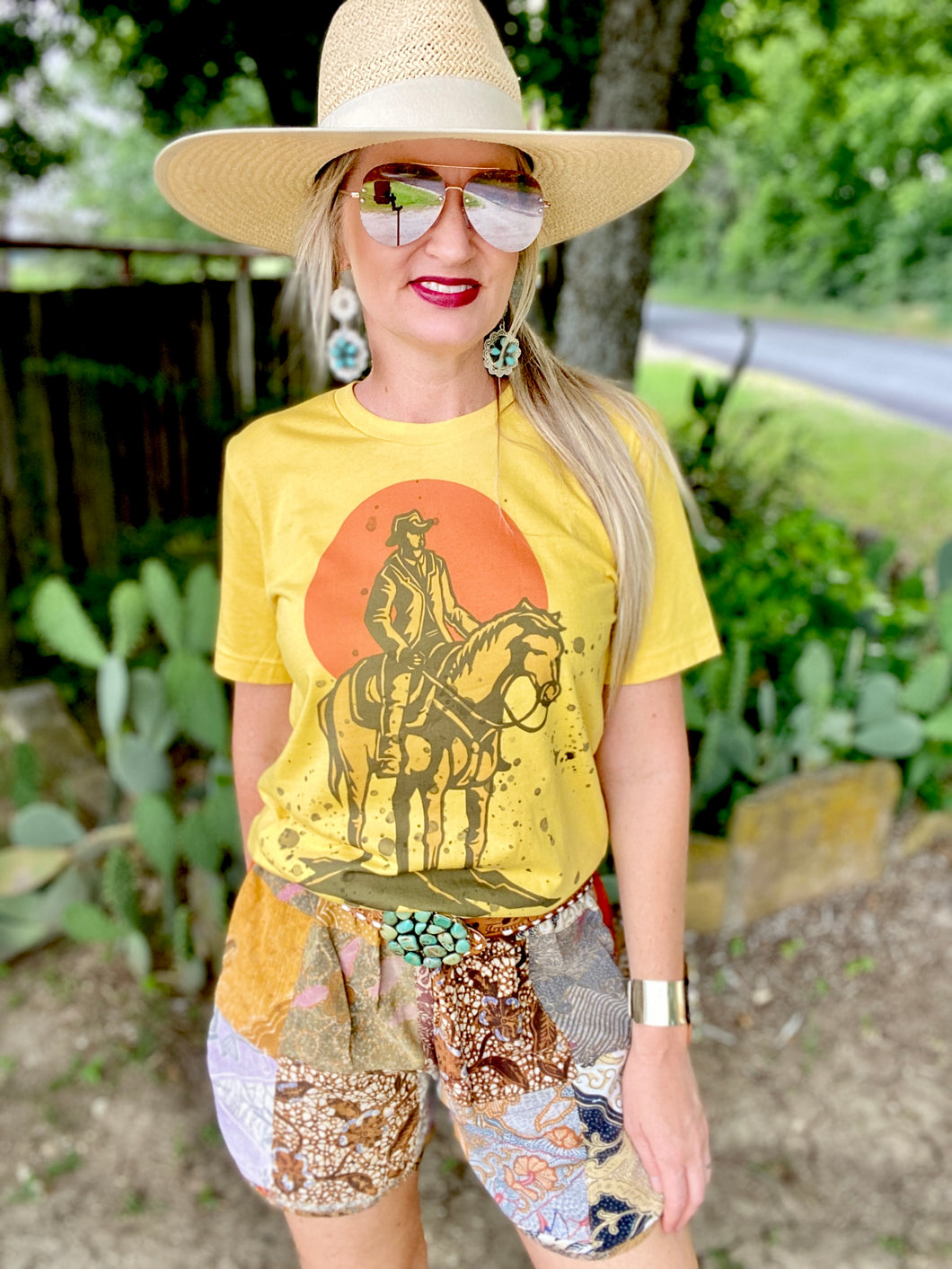 The Sadler Sunrise tee