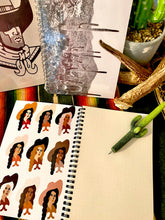 The gathering spiral notebook