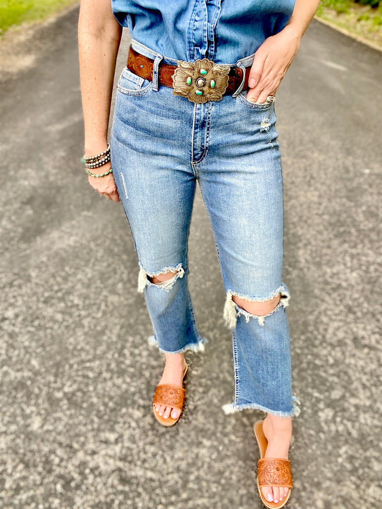 The kickback jeans Jesses Jewelz