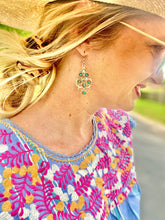 The Eastland engraved earrings