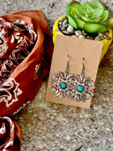 The Eastland engraved earrings