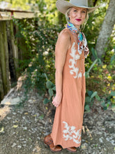 The Appaloosa apricot dress