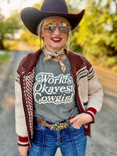 Worlds Okayest cowgirl tee