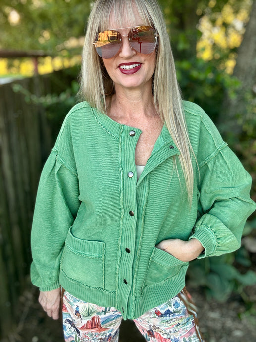 The mineral cardigan