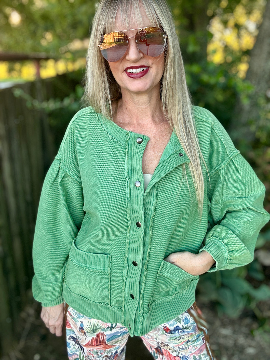 The mineral cardigan